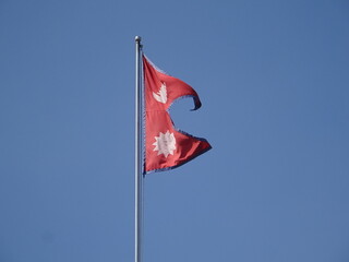 ネパール国旗　Nepal flag