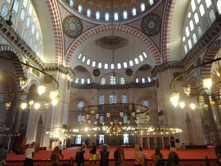Obraz premium スレイマニエ モスク イスタンブール・トルコ Süleymaniye Camii, Istanbul, Turkey