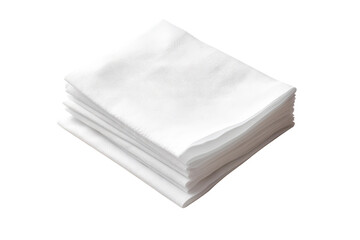 Sanitary Solutions: The Power of Cleaning Wipes Isolated on Transparent Background