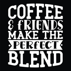 Coffee typogrphy Print ready vector design for Tshirt, Mug and printing item. bundle design  .Black and white view. design vector set. Icon bundle .