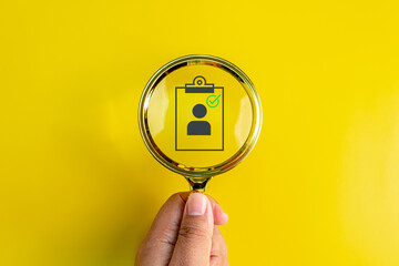 Human resource, hiring human, new career recruitment. find your career. recruiting with online technology. unemployment finding job search for resume register job interview.	