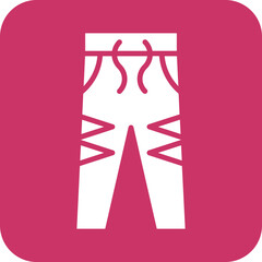 Vector Design Trousers Icon Style