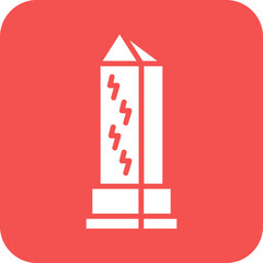 Vector Design Obelisk Icon Style