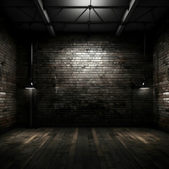 room with wall