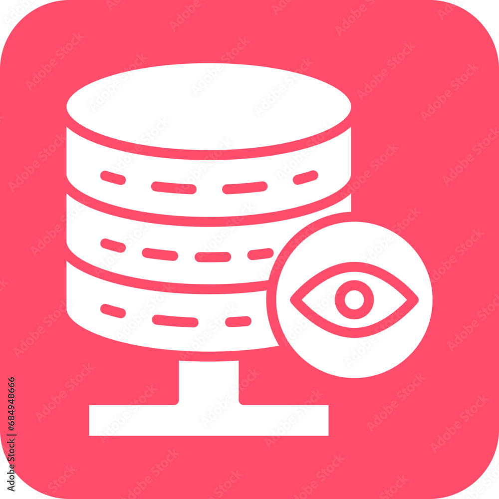 Poster vector design database vision icon style