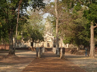 プラーサート サドック コークトム歴史公園　サケーオ・タイ　ปราสาทสด๊กก๊อกธม　Sadok Kok Thom Historical Park, Sa Kaeo, Thailand
