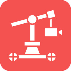 Vector Design Camera Crane Icon Style