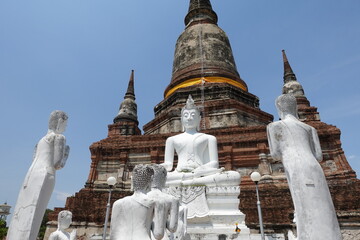 ワット ヤイチャイモンコン　アユタヤ・タイ　วัดใหญ่ชัยมงคล, อยุธยา　Wat Yai Chai Mongkol　Ayutthaya, Thailand