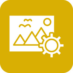 Vector Design Image Correction Icon Style