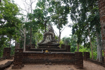 世界遺産のシーサッチャナーライ歴史公園　スコータイ・タイ　Si Satchanalai Historical Park, Sukhothai Thailand　อุทยานประวัติศาสตร์ศรีสัชนาลัย