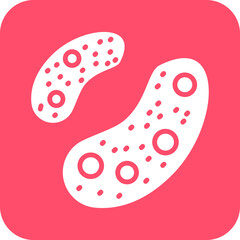 Vector Design Bacteria Icon Style