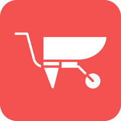 Vector Design Wheelbarrow Icon Style