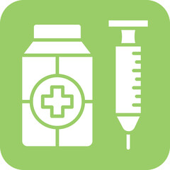 Vector Design Vaccine Icon Style
