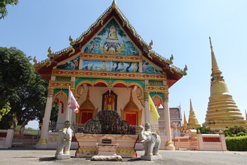 Wat Boatmuang, Chanthaburi Thailand　ワット ボート ムアン　チャンタブリー・タイ　วัดโบสถ์เมือง