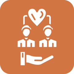 Vector Design Community Work Icon Style