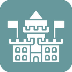 Vector Design Castle Icon Style