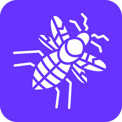 Vector Design Honeybee Icon Style