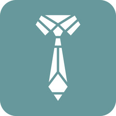 Vector Design Tie Icon Style
