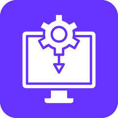 Vector Design Drivers Installation Icon Style