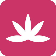 Vector Design Marijuana Icon Style