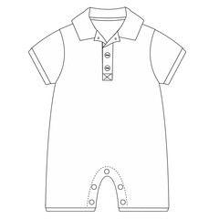 baby boy romper artwork print  © Jitendra