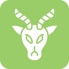 Vector Design Gazelle Icon Style