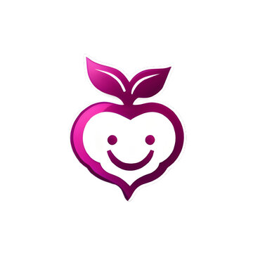 beet icon on transparent background
