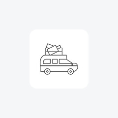 TaxiIcon, CabServiceSymbols, UrbanTransportEmblems, thin line icon, grey outline icon, pixel perfect icon