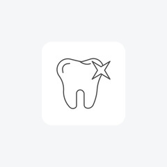 Teeth,Dental Clinic, Orthodontics, Dental Icon thin line icon, grey outline icon, pixel perfect icon