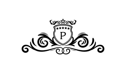 Luxury Leaves Logo P