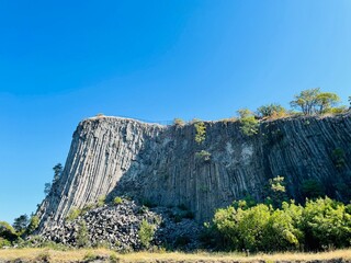 Basalt stone mine