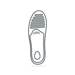 Comfortable Orthotics Shoe Insole Pair, Arch Supports