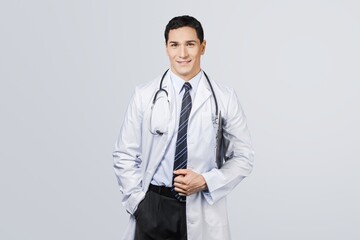Portrait of doctor medical professional posing