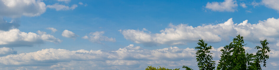 Sky and cloud of panorama view background