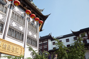 Shanghai's traditional Yuyuan Garde, established in the 16th century during the Ming Dynasty