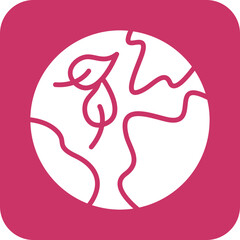 Eco Earth Icon Style
