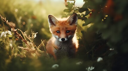 young fox