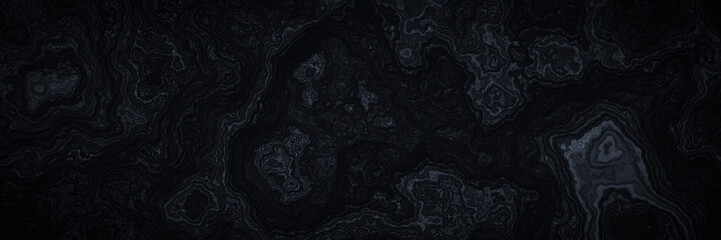 Abstract black cooled lava. Black volcanic rock background. - obrazy, fototapety, plakaty