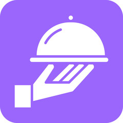 Room Service Icon Style