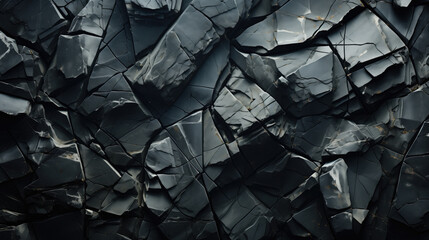 Diorite rock background.  Its speckled composition, forged by volcanic forces, creates a geological artwork. - obrazy, fototapety, plakaty