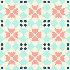 The seamless pattern is very beautiful.
