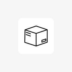 moving box,Convenient, Moving Supplies, Packing Solution,Line Icon, Outline icon, vector icon, pixel perfect icon