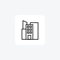 City Life, Urban Living, Downtown Oasis,Line Icon, Outline icon, vector icon, pixel perfect icon