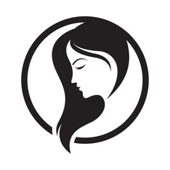 Hair and salon logo images illustration