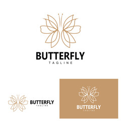 Butterfly Logo Animal Design Brand Product Beautiful and Simple Decorative Animal Wing