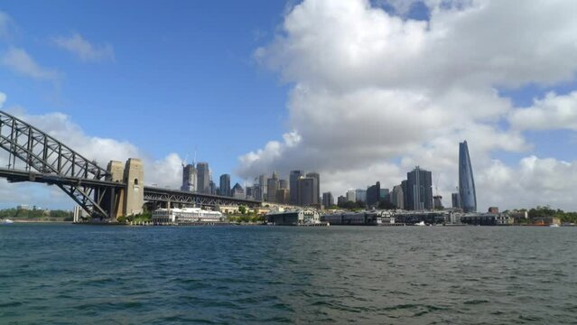 Sydney Harbour Bridge from Water Wide Shot_2