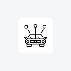 Car Sharing, Car Sharing Service, Community Mobility,Line Icon, Outline icon, vector icon, pixel perfect icon