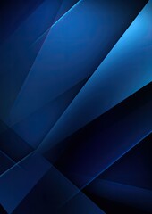 Modern dark blue background with abstract shapes dynamic