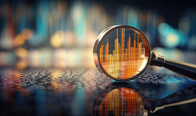 financial market statistics business stock market - obrazy, fototapety, plakaty