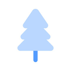 Fototapeta premium pine tree duotone icon